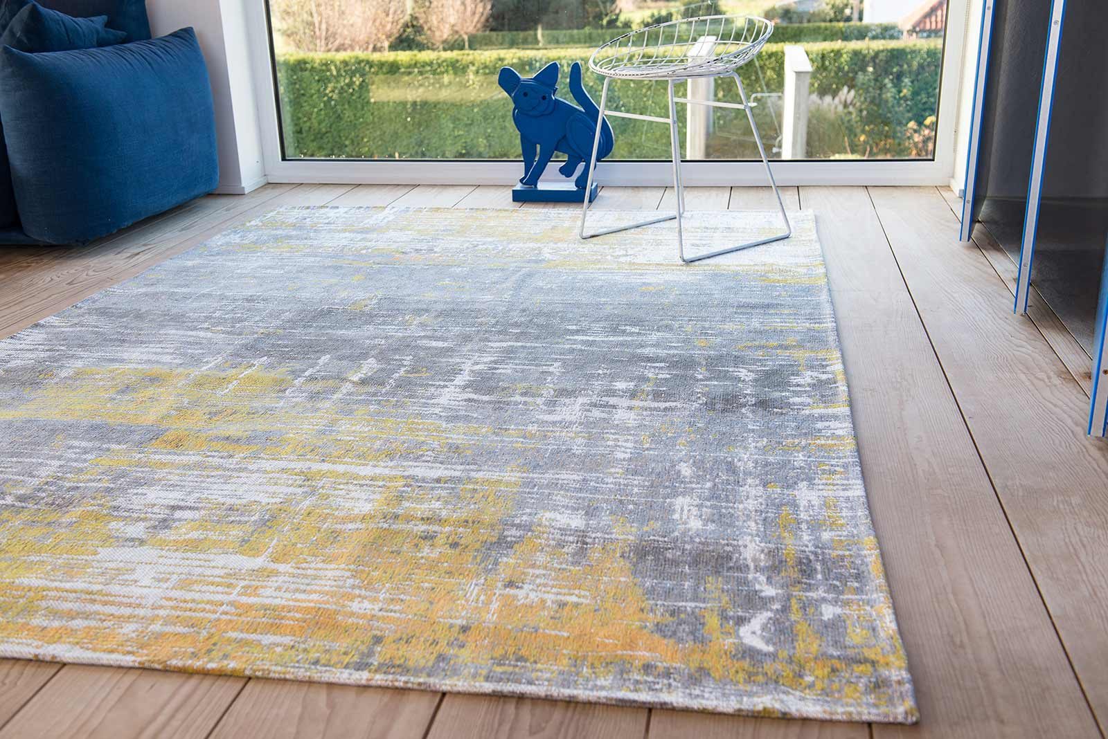 tapis Louis De Poortere LX8715 Atlantic Streaks Sea Bright Sunny interior